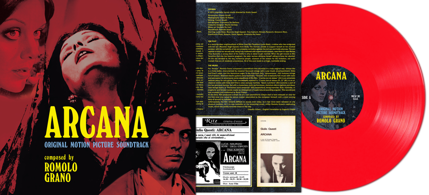 Romolo Grano - OST: Arcana (1LP/Coloured) (RSD25)