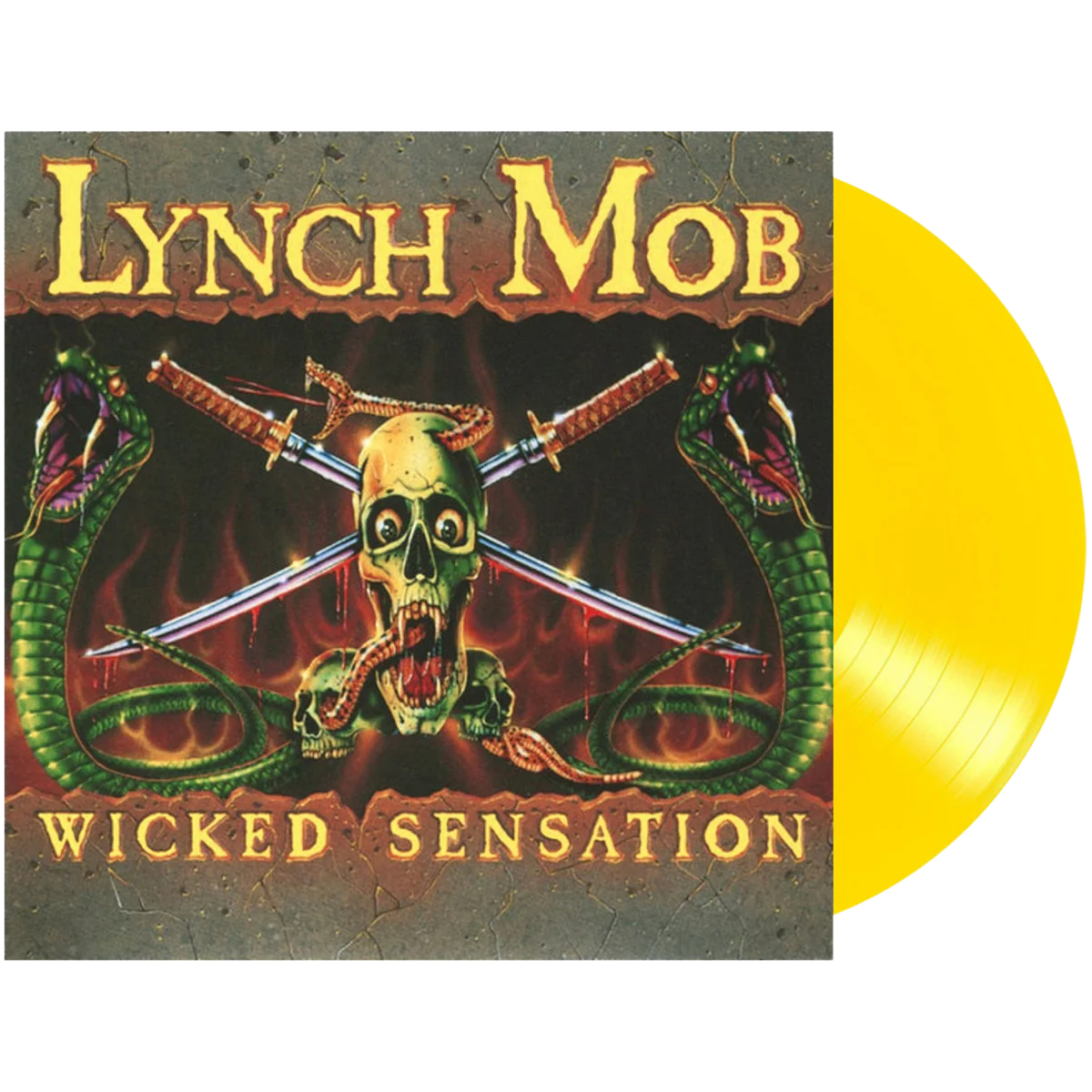 LYNCH MOB - Wicked Sensation (35th Anniversary Edition) (Yellow Vinyl)