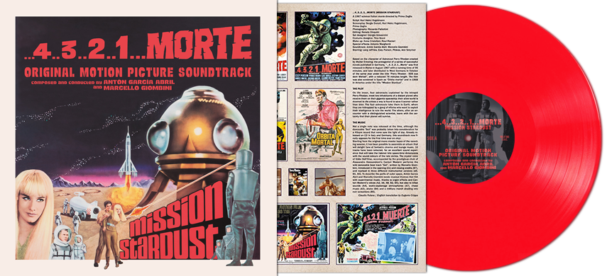 Anton Garcia Abril/M.Giombini - OST: 4..3..2..1…Morte (1LP/Coloured) (RSD25)