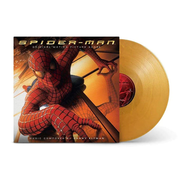 DANNY ELFMAN - SPIDER-MAN OST [Gold LP Vinyl]