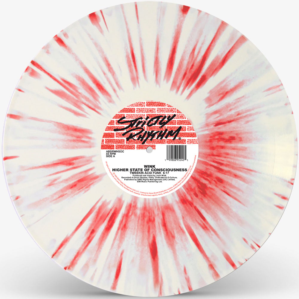 Wink - Higher State Of Consciousness (Red / White Splatter Vinyl)