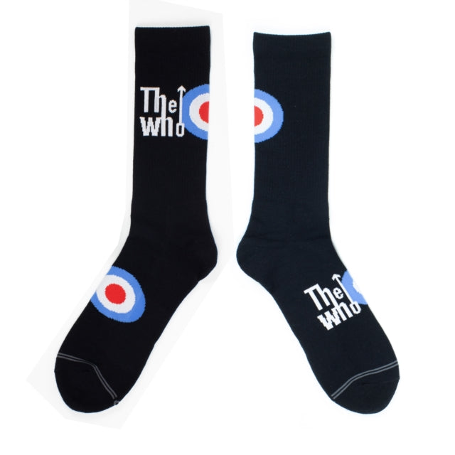 THE WHO - The Who Target Logo Crew Socks (One Size)