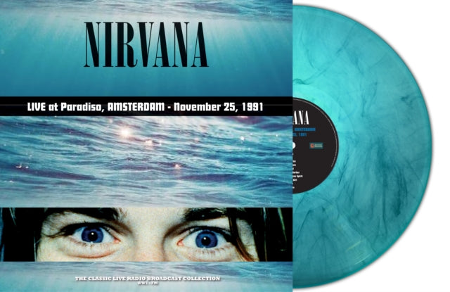NIRVANA - LIVE AT PARADISO. AMSTERDAM 1991 (TURQUOISE MARBLE VINYL)