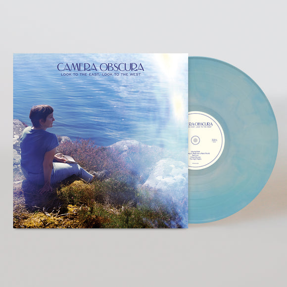 Camera Obscura - Look to the East, Look to the West [Baby Blue & White Galaxy Vinyl]