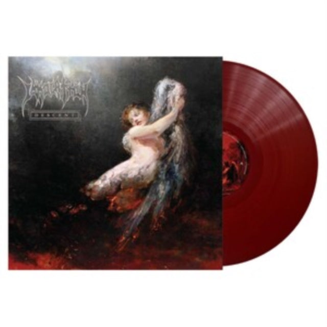 Immolation - Descent coloured vinyl artwork