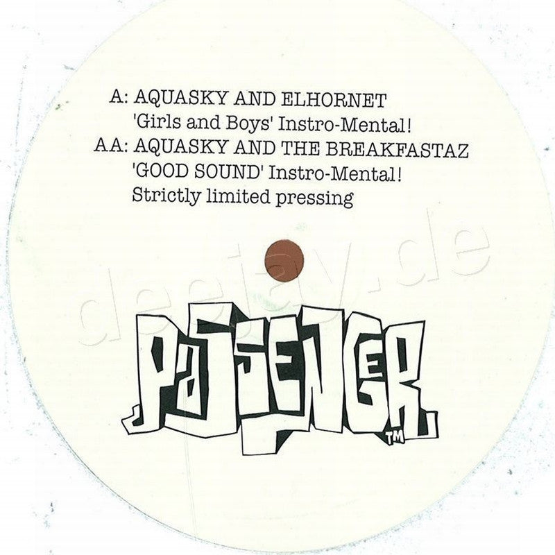 Aquasky, Elhornet & Breakfastaz - Girls And Boys / Good Sound [Instro-Mentals (Vinyl)