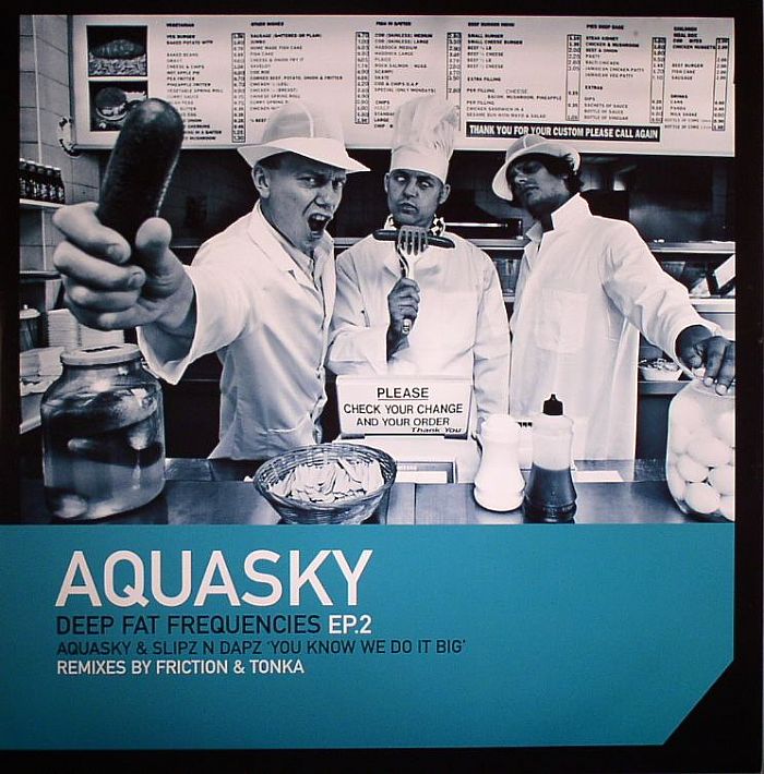 Aquasky & Slipz N Dapz – Deep Fat Frequencies EP.2 (Vinyl)