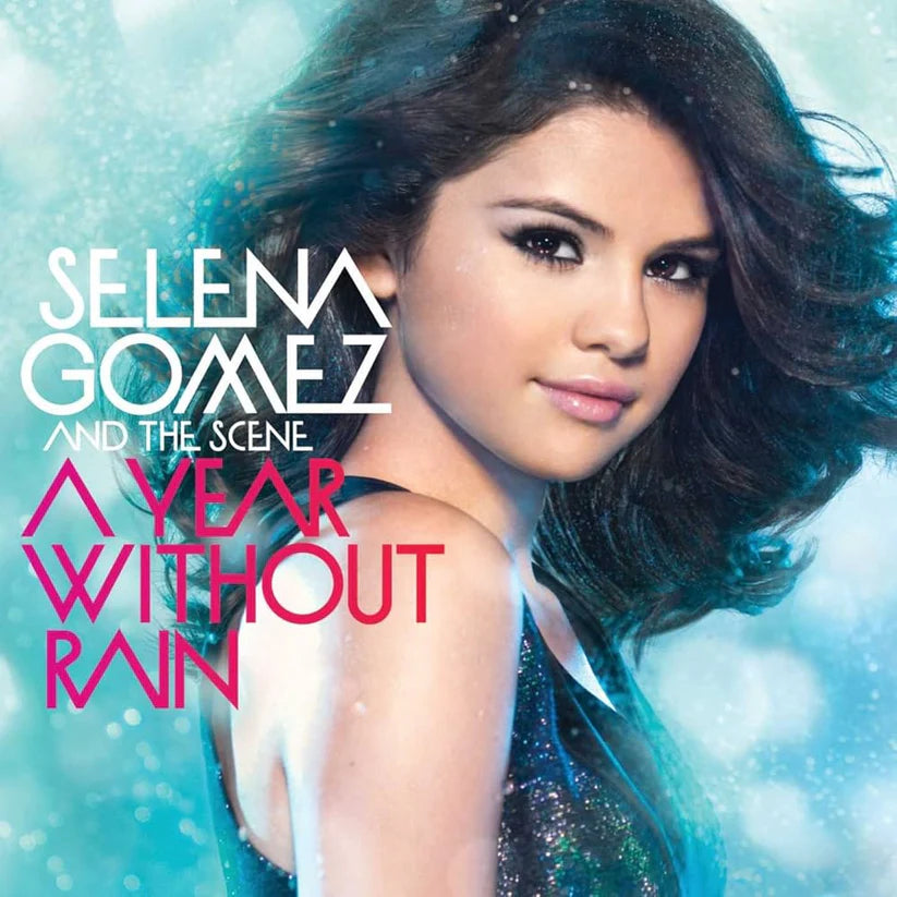 SELENA GOMEZ / SCENE - Year Without Rain (Transparent Ice Blue/Black Splatter Vinyl)