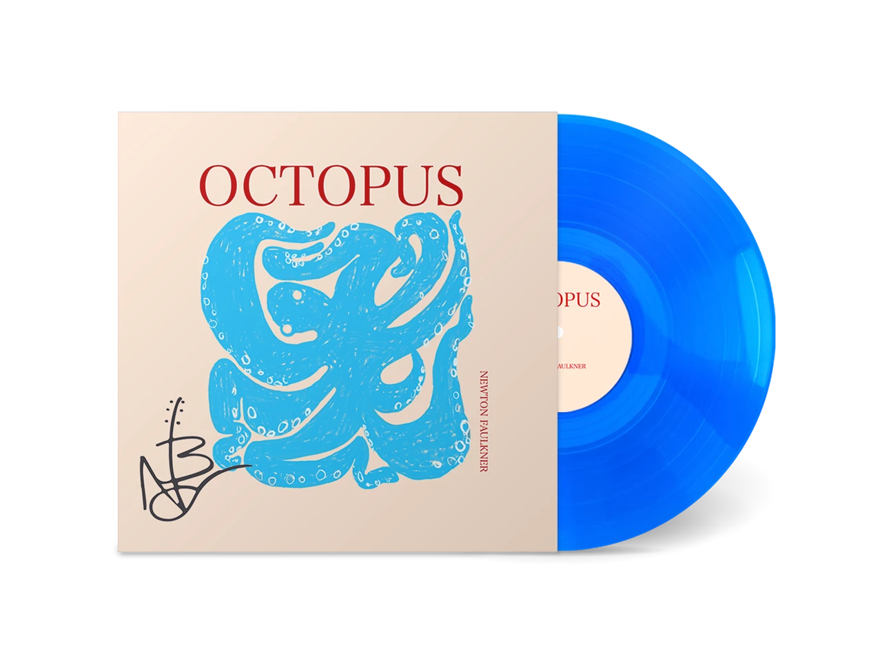 NEWTON FAULKNER - Octopus (Blue Vinyl) (Hmv Stores Exclusive)