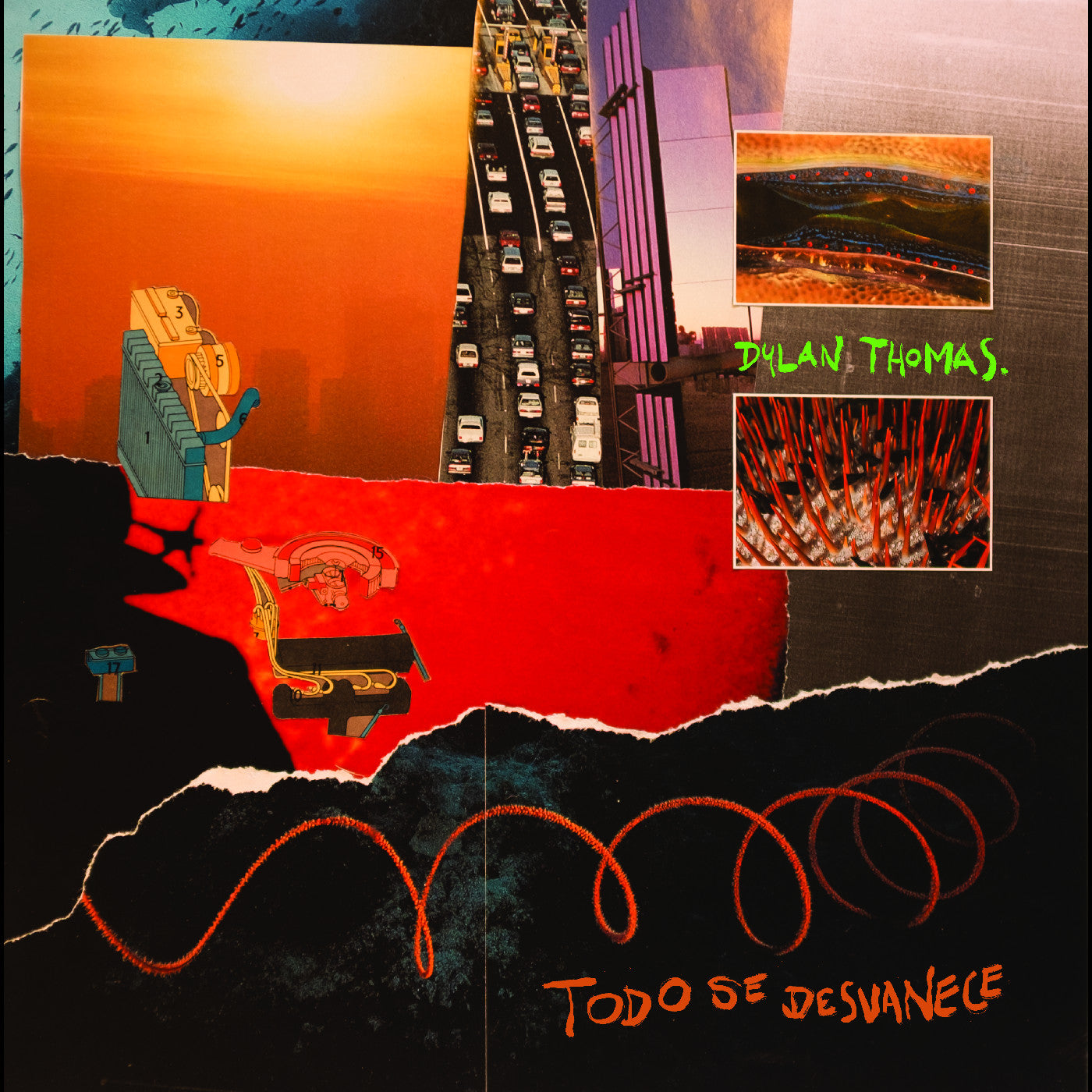 Dylan Thomas - Todo se desvanece (GREEN LEAVES MARBLED VINYL)