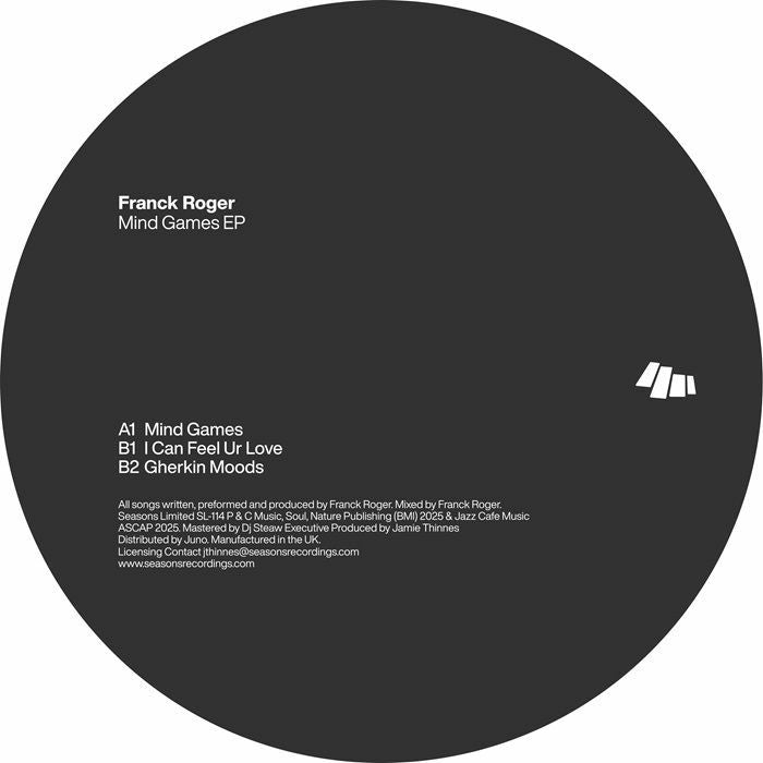 Franck ROGER - Mind Games EP