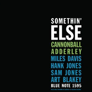 Cannonball Adderley - Somethin’ Else (Essential Vinyl Series)