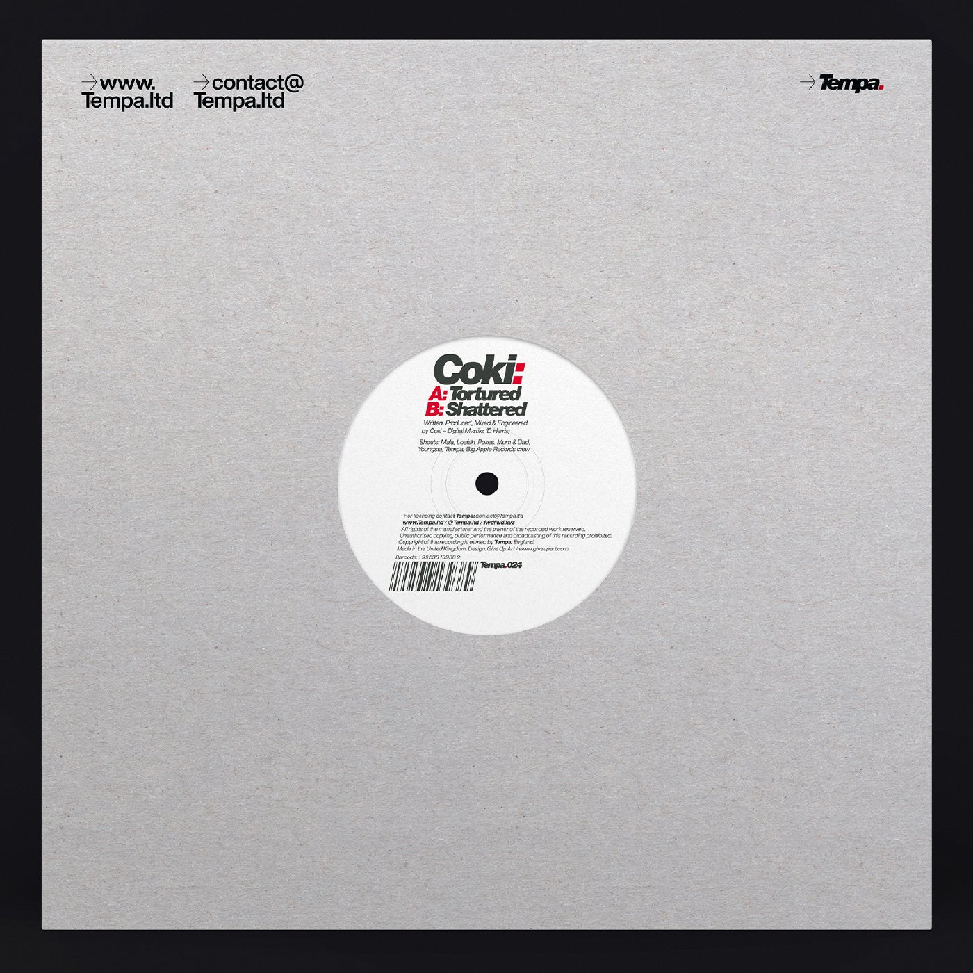 Coki - Tortured / Shattered