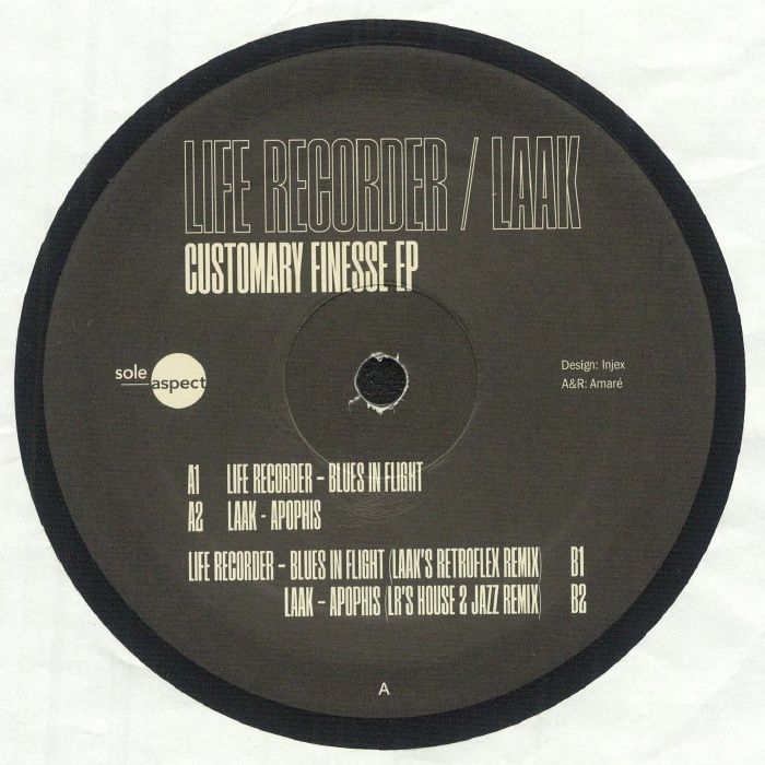 LIFE RECORDER / LAAK - Customary Finesse EP