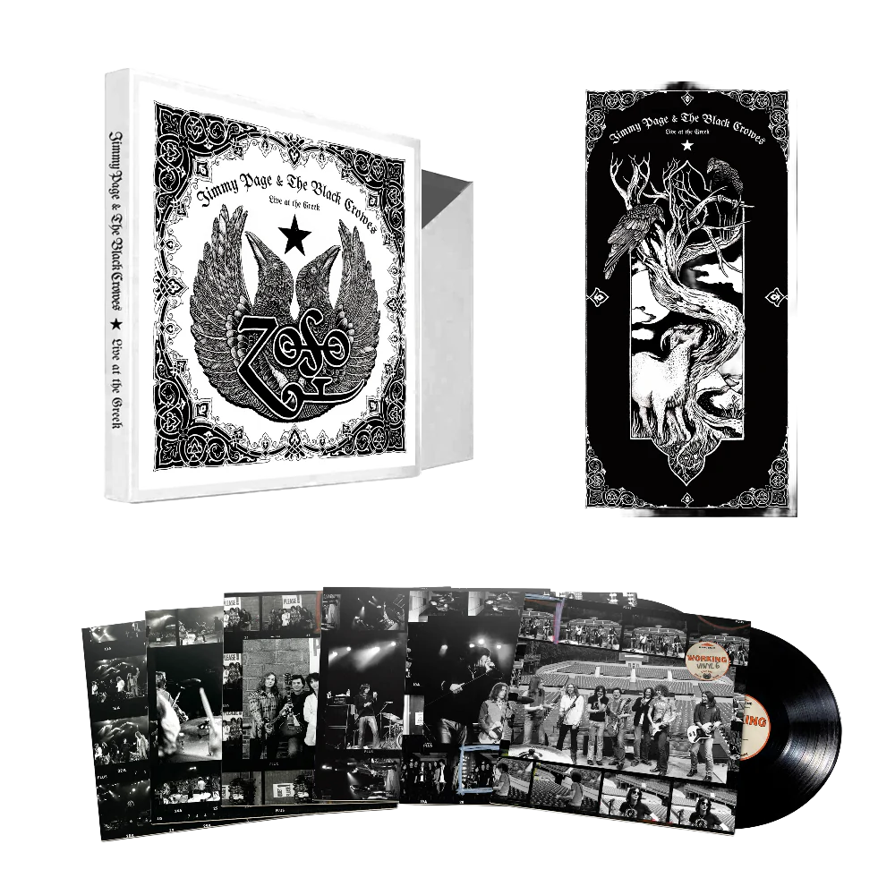 Jimmy Page & The Black Crowes - Live at the Greek (6 LP Box Set)
