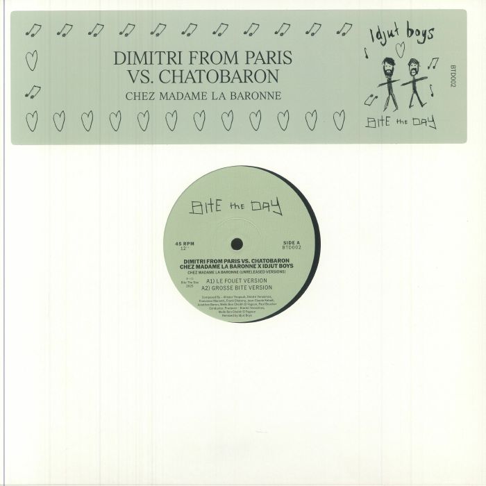 Dimitri From Paris Vs. Chatobaron - Chez Madame La Baronne – Unreleased Idjut Boys Versions’