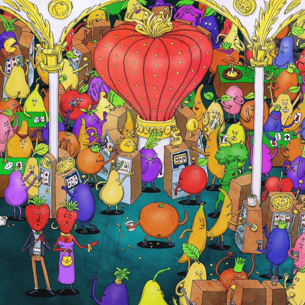 DANCE GAVIN DANCE - JACKPOT JUICER (Yellow/Red/Black Splatter 2LP)