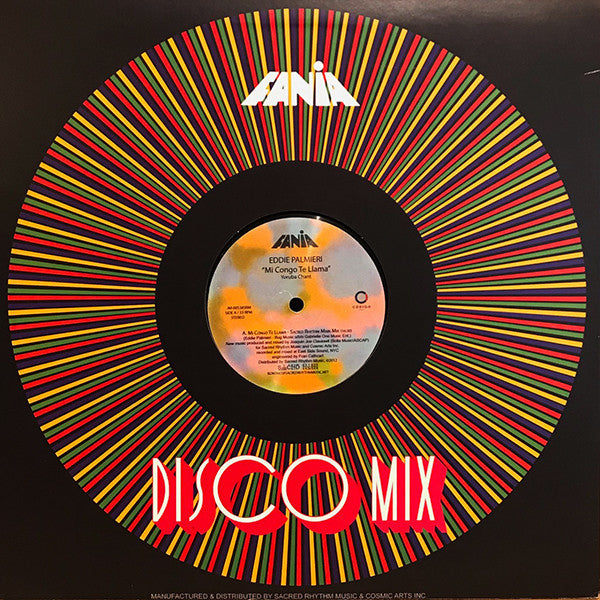 Eddie Palmieri – Mi Congo Te Llama (Yoruba Chant) - Sacred Rhythm Music / Fania Music (BLUE VINYL REPRESS)