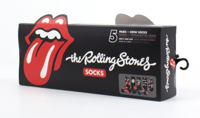 ROLLING STONES - The Rolling Stones Socks 5 Pack In Gift Box (One Size)