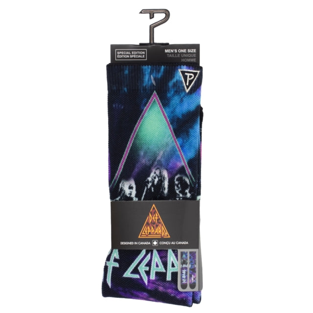 DEF LEPPARD - Def Leppard Band Socks (One Size) - Dye Sublimation