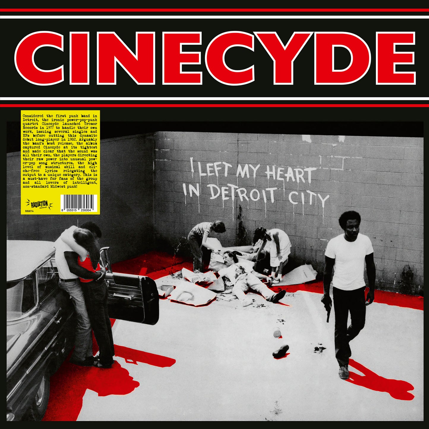 CINECYDE - I Left My Heart In Detroit City (Red Vinyl)
