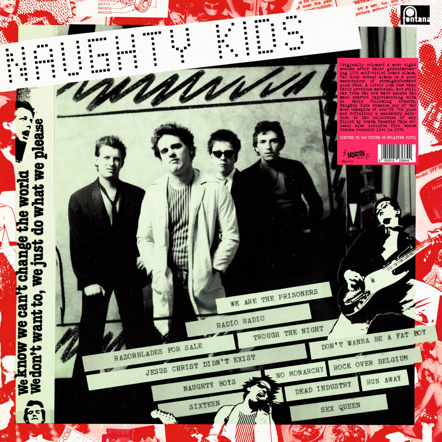 KIDS - Naughty Kids (Splatter Vinyl)