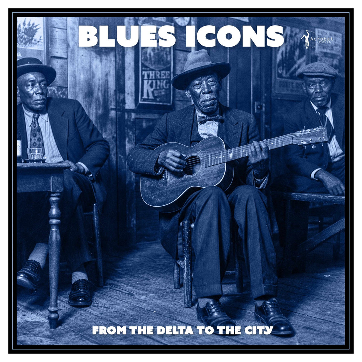 VARIOUS ARTISTS - Blues Icons: From The Delta To The City (Misty Blue Marble Vinyl)