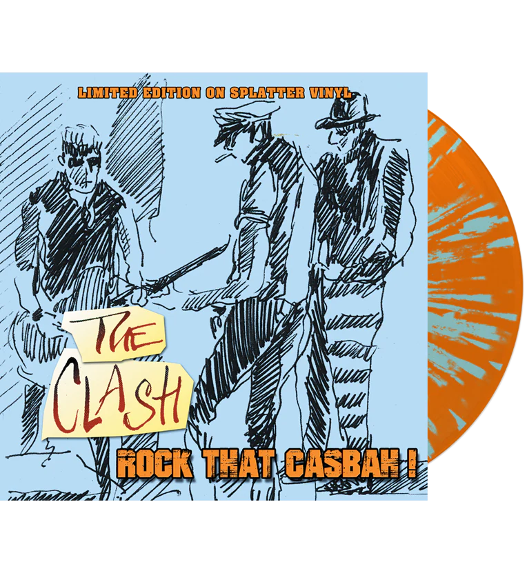 CLASH - Rock The Casbah (Splatter Vinyl)