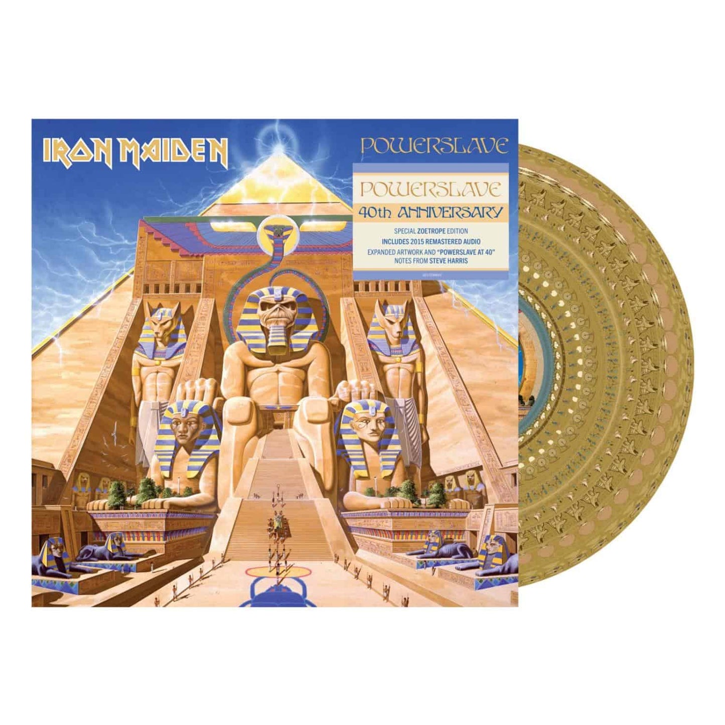 Iron Maiden - Powerslave (1LP/GF/ZOETROPE/40th Anniv.)