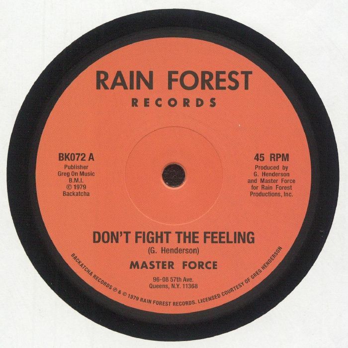 MASTER FORCE - Don't Fight The Feeling