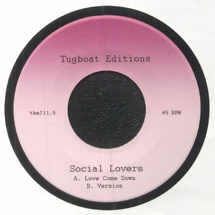 Social Lovers - LOVE COME DOWN DUB MIX 7 (LTD BLACK VINYL RE-ISSUE)