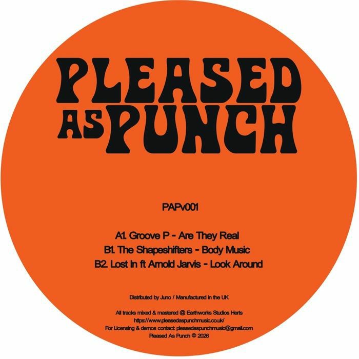 GROOVE P / THE SHAPESHIFTERS / LOST IN - PAP Wax 01