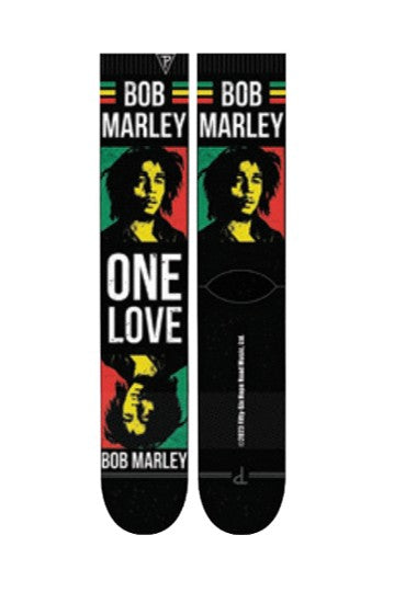 BOB MARLEY - Bob Marley One Love Socks (One Size) - Dye Sublimation