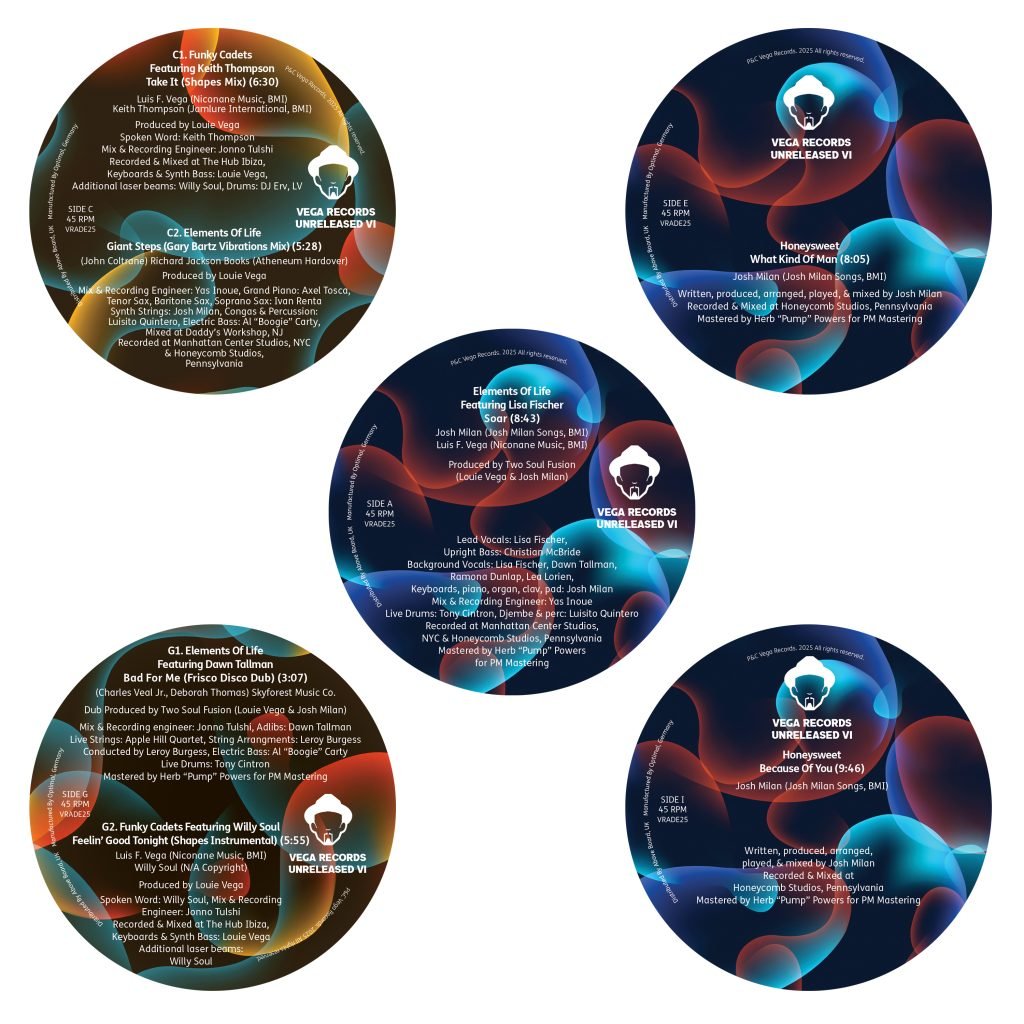 Louie Vega, Various Artists - Vega Records 5 Pack Unreleased VI
