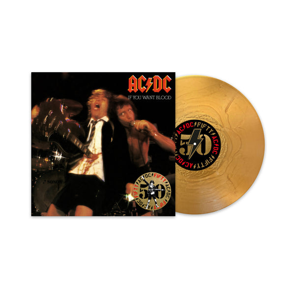 AC/DC - If You Want Blood You've Got It (50th Anniversary) [Gold LP]