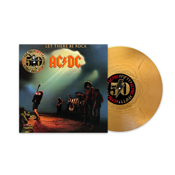 AC/DC - Let There Be Rock (50th Anniversary) [Gold LP]