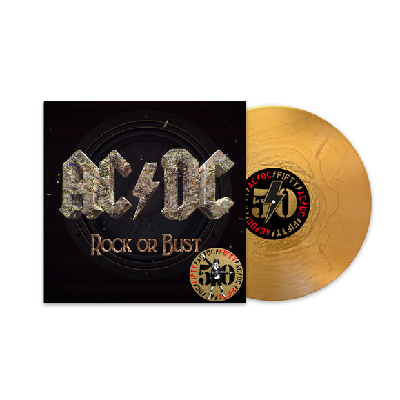 AC/DC - Rock or Bust (50th Anniversary) [Gold LP]