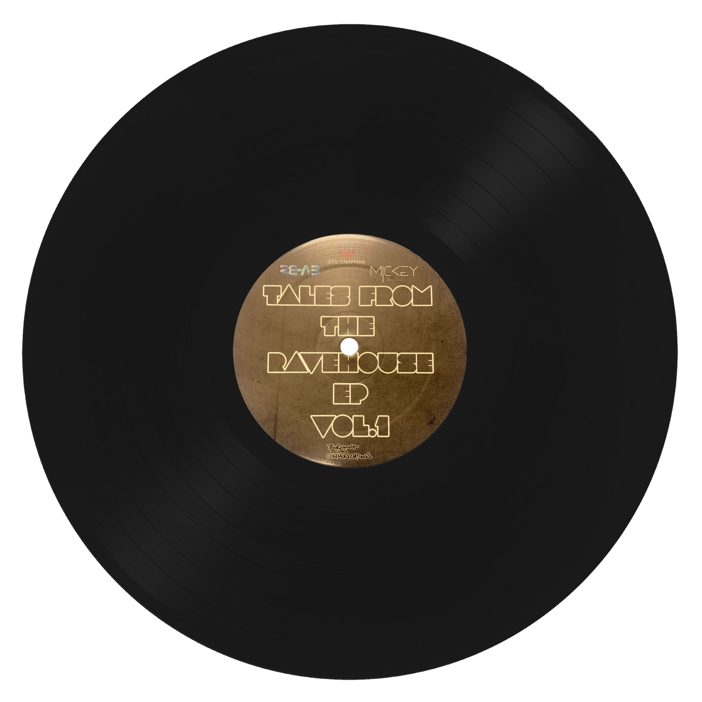 Stu Chapman & Mickey Bubble - Tales From The Rave House EP Vol 1 (Black Vinyl)