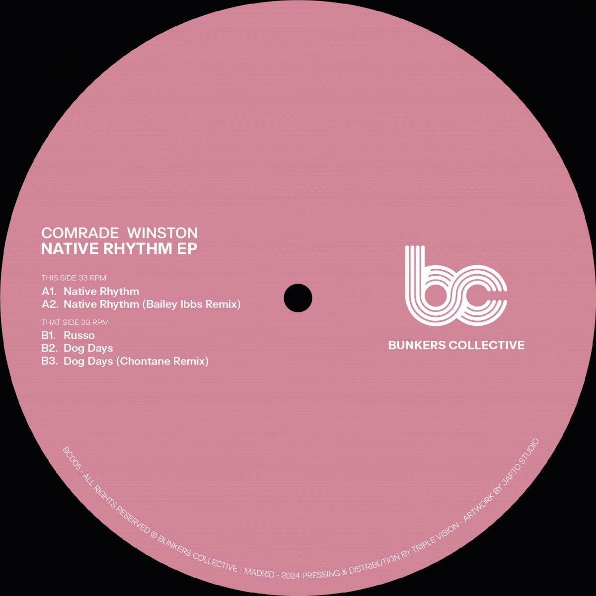 Comrade Winston - Native Rhythm EP
