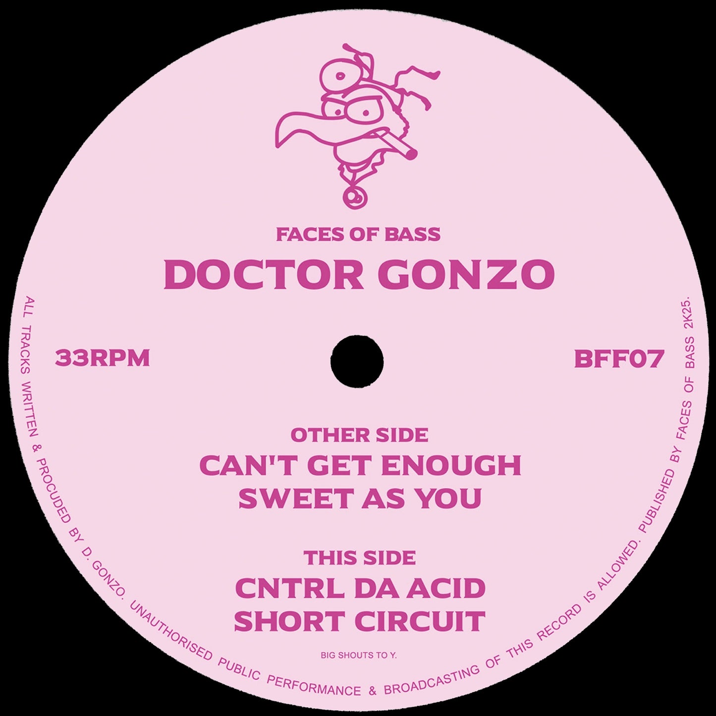 Doctor Gonzo - Faces Of Bass 07