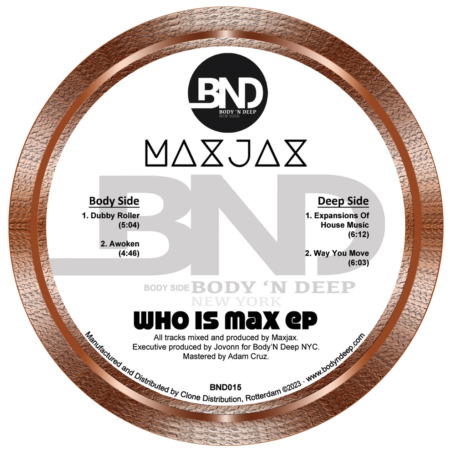 MAXJAX - Who is Max EP