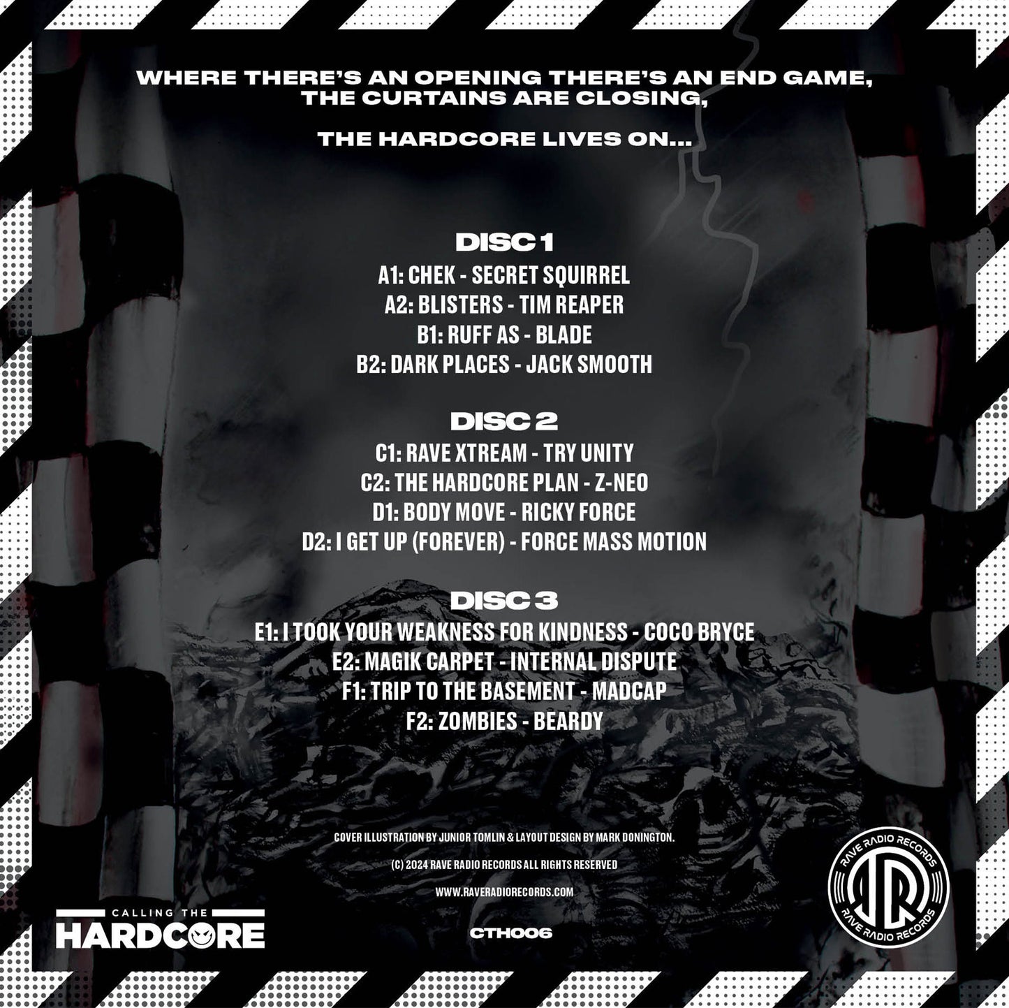 Various Artists - Calling The Hardcore Volume 5 (The Final) (3x12" Vinyl)