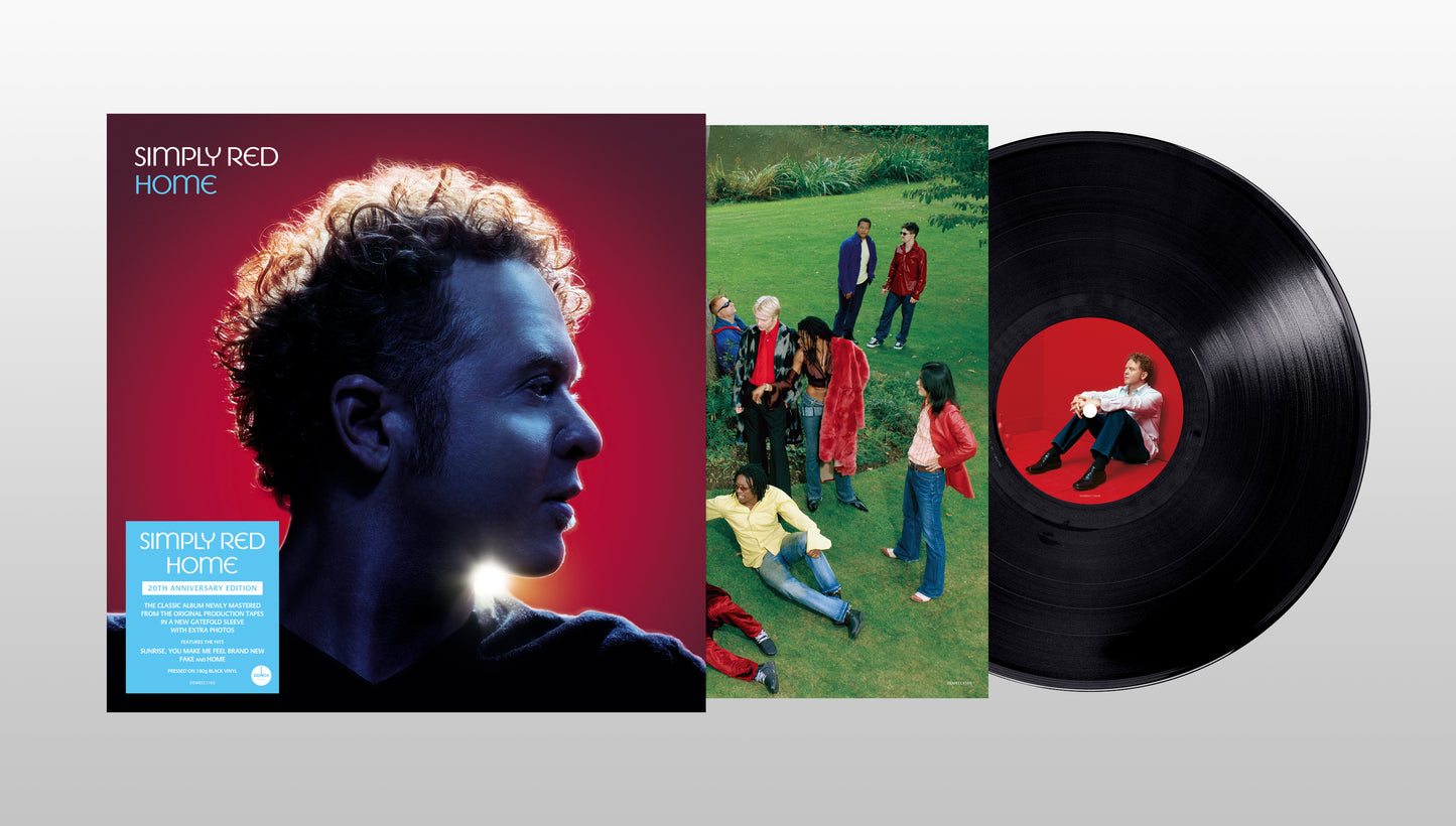 Simply Red - ‘Home’ Anniversary Edition (180G Black Vinyl)