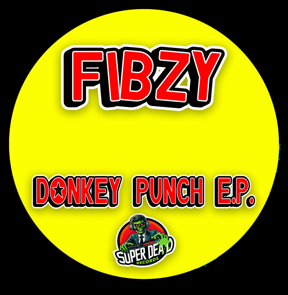 Fibzy - Donkey Punch EP (Pink Coloured Vinyl)