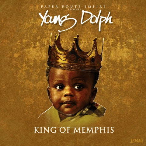 Young Dolph - King of Memphis (10 Yr Anniversary - Royalty Blue & Gold Vinyl)