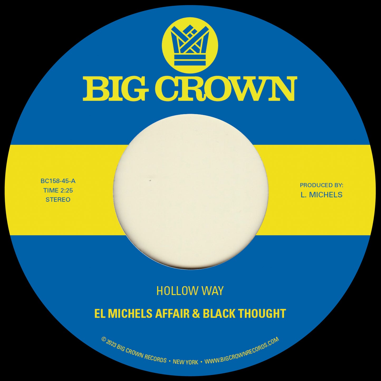 El Michels Affair & Black Thought - Hollow Way / I'm Still Somehow