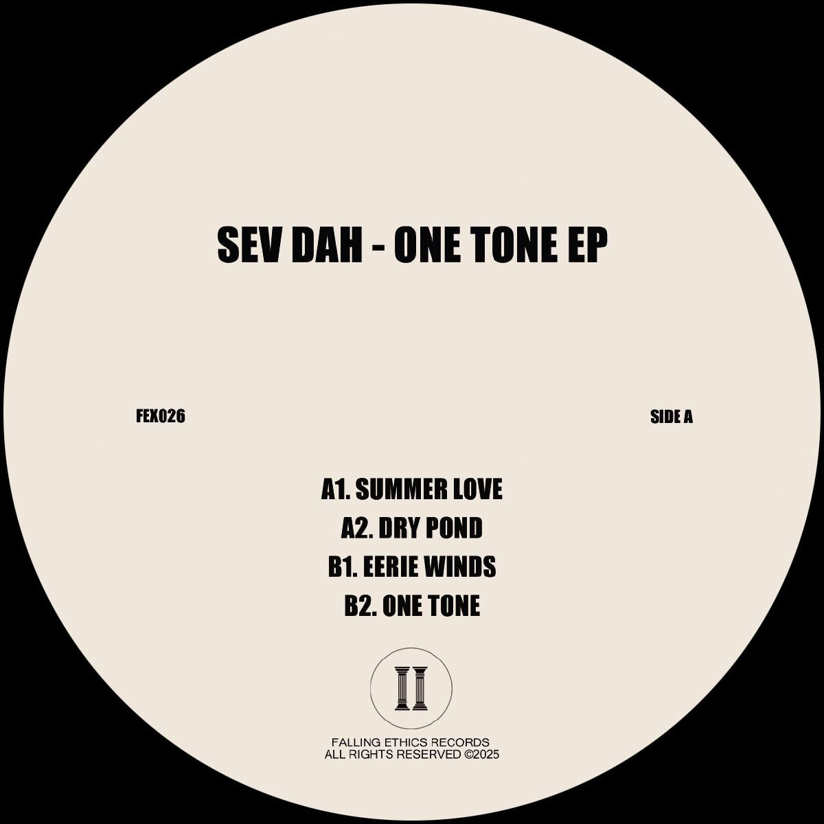 Sev Dah - One Tone EP