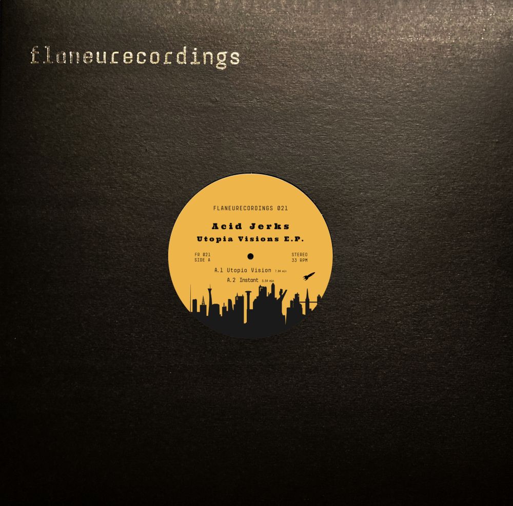 Acid Jerks - Utopia Visions EP (Black Vinyl)