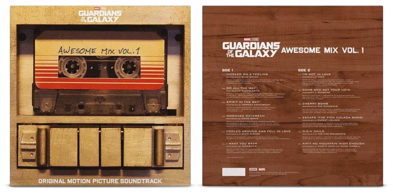 Various Artists - Guardians of the Galaxy: Awesome Mix Vol. 1 (Cloudy Storm Coloured Vinyl)