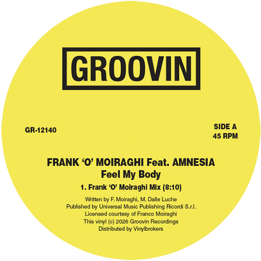 Frank 'O' Moiraghi feat. Amnesia - Feel My Body